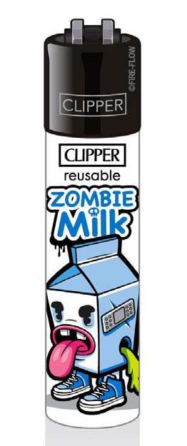 Clipper Feuerzeug Edition Zombie Food  "Zombie Milk"