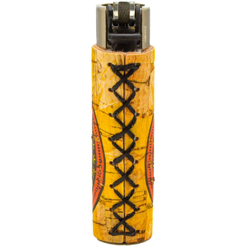 Clipper Feuerzeug - Edition Natural Cork Covers - Serie Leaves - Limoncello