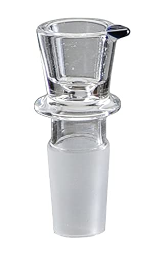 Steckkopf aus Borosilikatglas klein Flutsch Köpfchen 14,5er mit Siebe