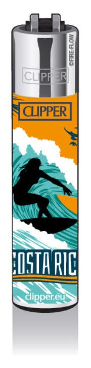 Clipper Feuerzeug Edition Surf Destinations Motiv Costa Rica
