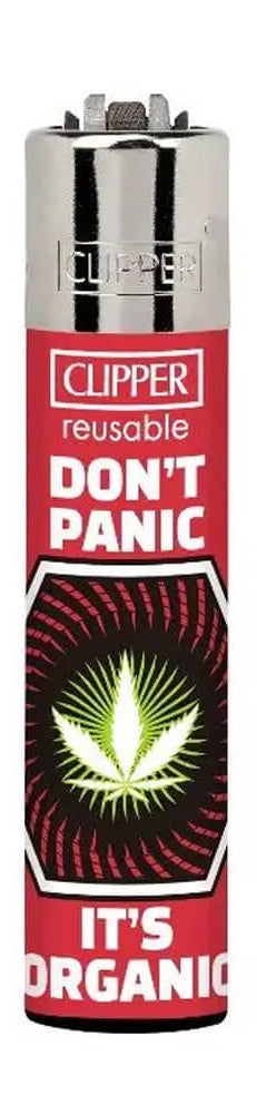 Clipper Feuerzeug Edition Weed Warning No Panic