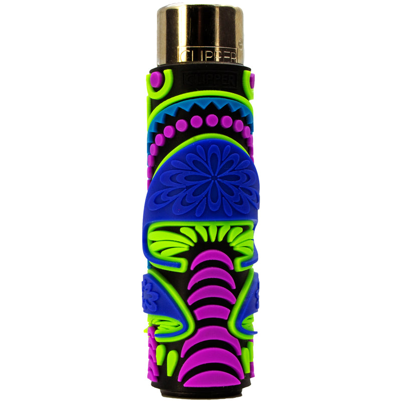 Clipper - Special Edition POP Cover 3D - UV-Aktiv - Silikon - Mushrooms