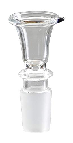 Steckkopf mittel aus Borosilikatglas - Glocke - Köpfchen 18,8er inkl. Siebe