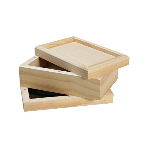 Siebschatulle mit Pollensieb 140x90x65mm