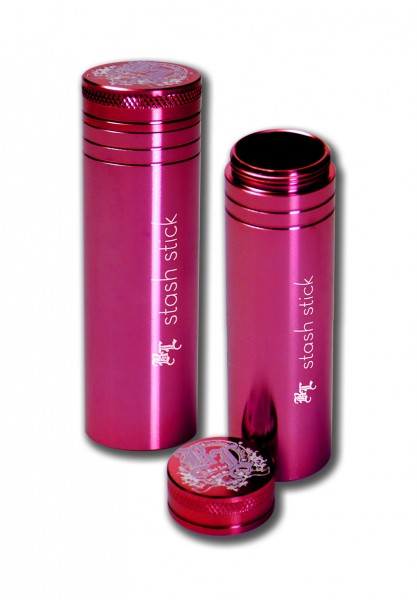 Stash Stick Premium Vorratsbehälter aus dicken Aluminium Länge: 95mm Durchmesser: 30mm