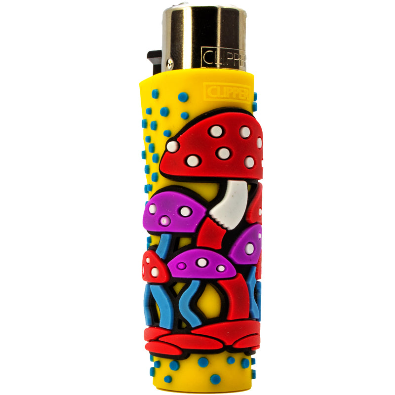 Clipper - Special Edition POP Cover 3D - UV-Aktiv - Silikon - Mushrooms