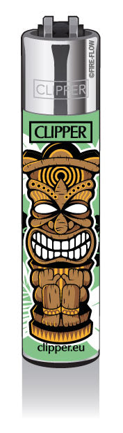 Clipper Feuerzeug Edition Tikal Maske "Big Smile" Comic