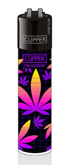 Clipper Feuerzeug Edition Retro Leaf "Purple Haze"