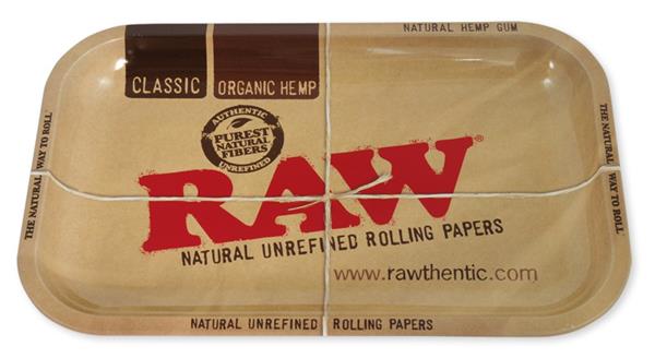 Dreh-Tablett - Rolling Tray, RAW - klein