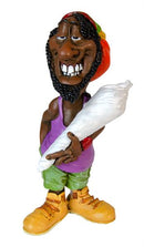 Polyresin figure "Rastaman", 13cm