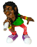 Polyresin Figur "Rastaman", 12,5cm
