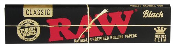 RAW Classic BLACK KS SLIM Papier