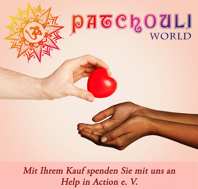 Box aus Holz mit OM aus Messing und rotem Samt ausgekleidet - Top Geschenk!