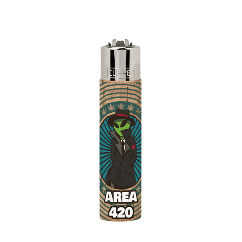 Clipper Feuerzeug - Edition Natural Cork Covers - Area 420