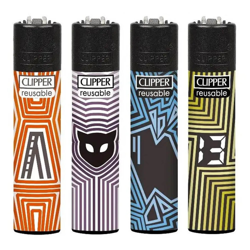 Clipper Feuerzeug Edition Lucky Days 4 Verschiedene Motive Pech