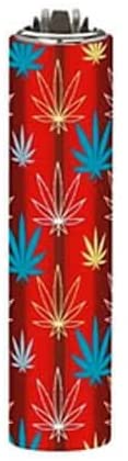 Clipper Feuerzeug - Edition Metal Cover Mini Weed
