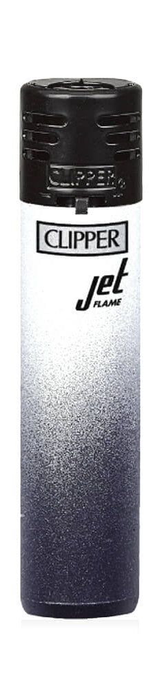Clipper Feuerzeug Edition Jet Flame Metallic Grey