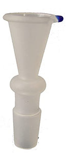 Steckkopf sandgestrahlt - großer Trichter - Köpfchen 18,8er inkl. Siebe