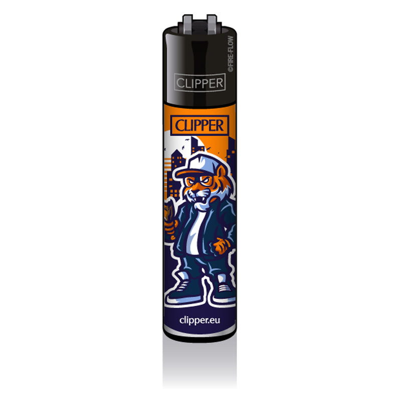 Clipper Feuerzeug - Edition Ghetto Animals - Tiger Nice