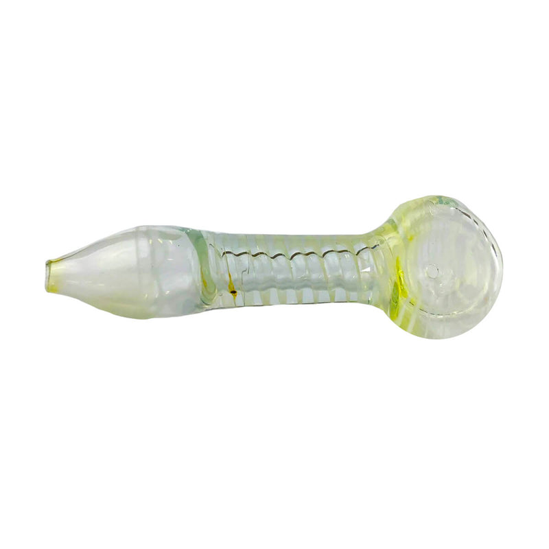 Pfeife aus Glas | Wedding Cake White | Kickloch & Siebe L. 130 mm Handpfeife