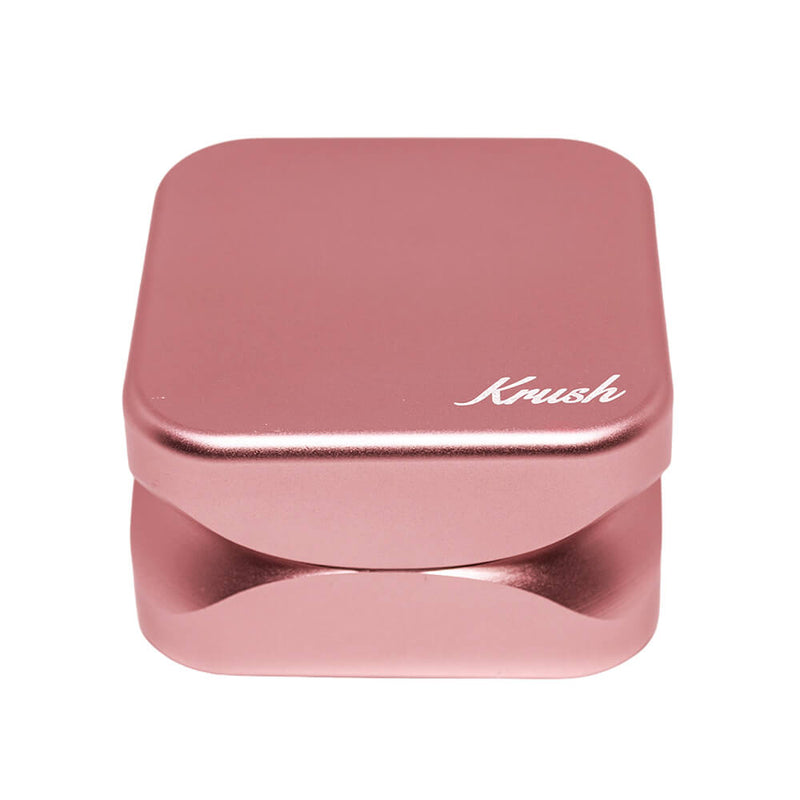 Krush Kube 2.0 | Spezial Grinder aus Kanada | 2 - Teilig aus Aluminium | 55 mm Rose