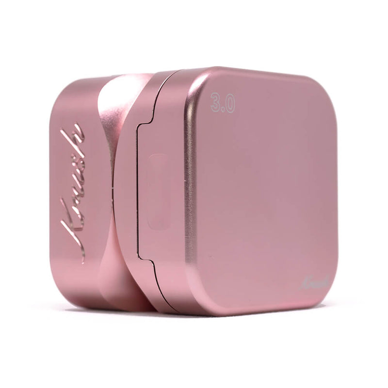 Krush Kube 3.0 | Spezial Grinder aus Kanada | 3 - Teilig aus Aluminium | 55 mm Rose