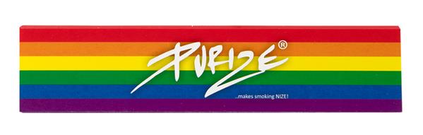 PURIZE® RAINBOW King Size Slim Ultra Fine Zigarettenpapier "Pride Rainbow Edition"