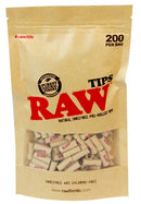 RAW PREROLLED Filtertips, 6mm, 200er Beutel