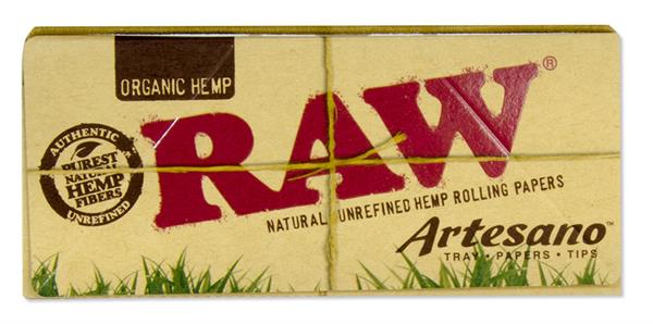 RAW Organic Artesano King Size Slim Papier + Filtertips