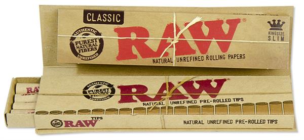 RAW Classic Connoisseur King Size Papier + Prerolled Filtertips