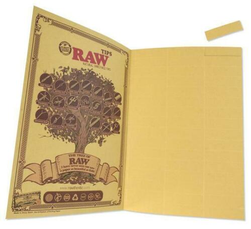 RAW Natural Unrefined Tips "The RAWLBOOK"