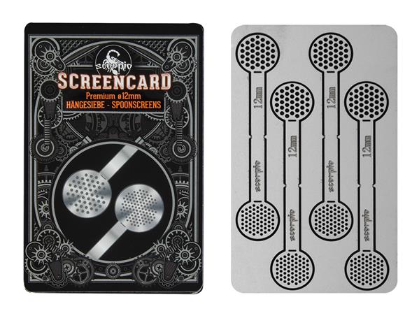 Scorpio Screencard Edelstahl Hängesiebe, 12mm