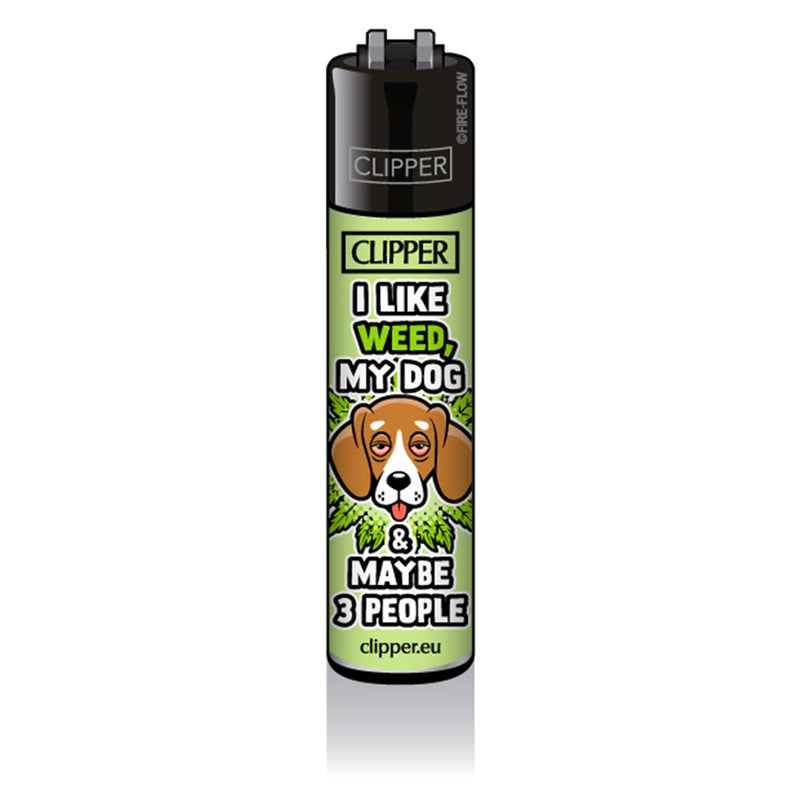 Clipper Feuerzeug Edition - Leaf Slogan - My Dog