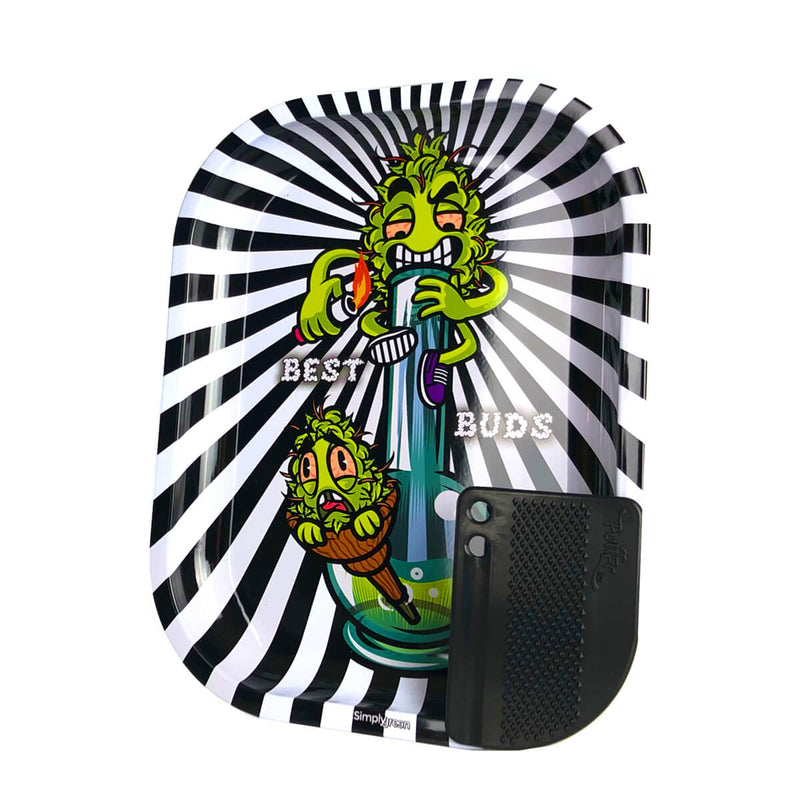 Best Buds "Smoke Me" Rolling Tray klein