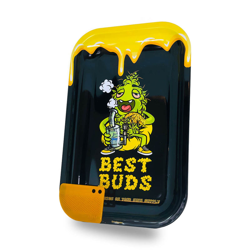 Best Buds "Dab-All-Day" Rolling Tray mittel