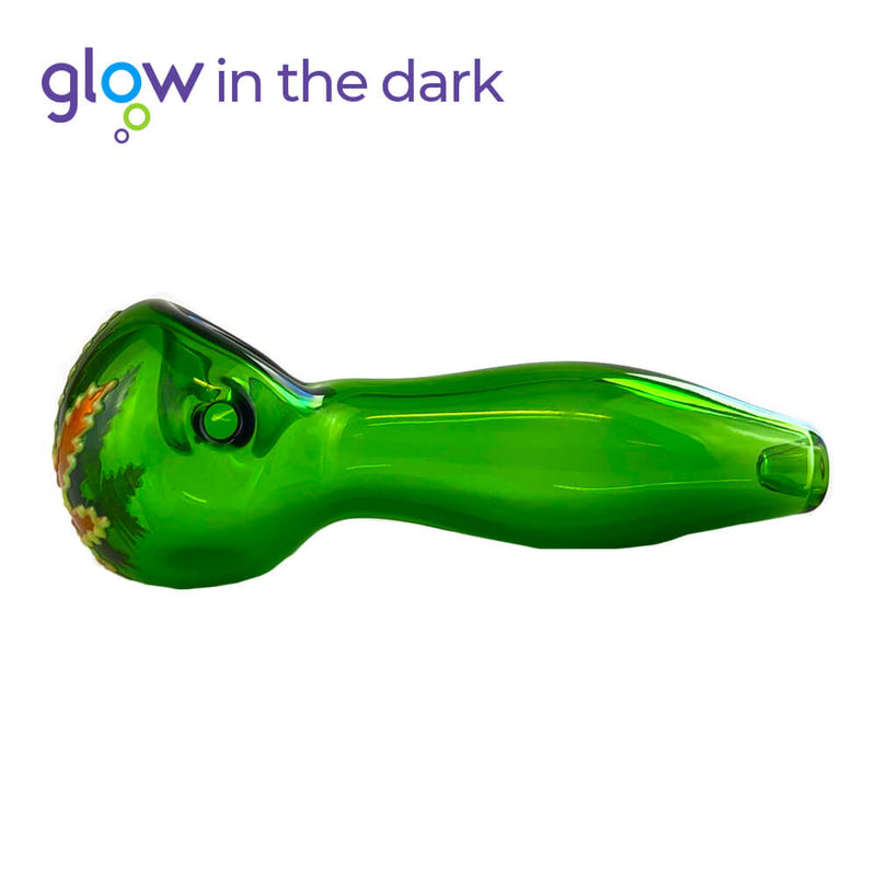 SPECIAL EDITION GRÜNE HANDPFEIFE GLOW IN THE DARK 10cm
