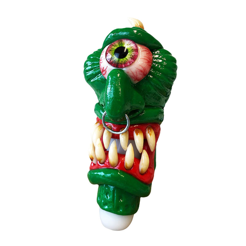 Monster Pipe Special Edition - Pickle - massive Glaspfeife mit 150 mm Länge