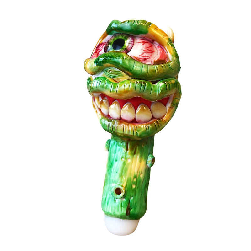 Monster Pipe Special Edition - Stoned Thing - massive Glaspfeife mit 140 mm Länge