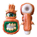 Monster Pipe Special Edition - Crab - massive Glaspfeife mit 140 mm Länge