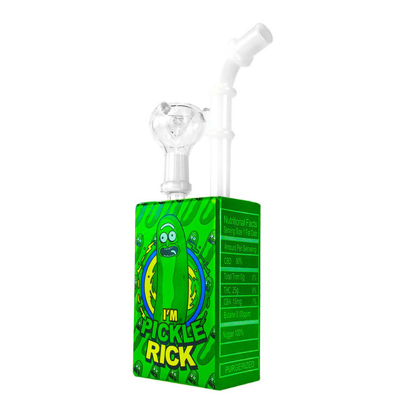 Juice Glass Bong Cartoon Rick and Morty Pickle kaufen Juice Glass Bong Cartoon Rick and Morty Pickle kaufen